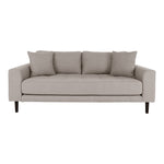 House Nordic - Lido 2,5 Personers Sofa Grå Polyester m/2 Puder