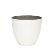 Hübsch - Fyrfadsglas Hvid Porcelæn ø9xh8cm (4414240489585)