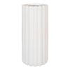 House Nordic - Vase Cylinderformet Hvid Keramik  Ø11x25 cm