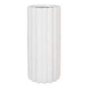 House Nordic - Vase Cylinderformet Hvid Keramik  Ø11x25 cm