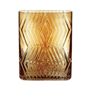 Hübsch - Vase Ravgul Glas 18x8xh23cm (4414262968433)