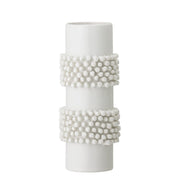 Barrit Vase Hvid Stentøj ø8,5xH20,5 cm - Bloomingville - Vaser -82047447 - ByNordico (6591236505713)