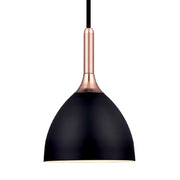 Bellevue Pendel Loftlampe Sort/Kobber Ø24cm - Halo Design - Loftlamper -5705639741724 - ByNordico (4518397542513)