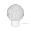 Bordlampe Hvid Glas ø15cm - Hübsch - Bordlamper -991301 - ByNordico (6580783808625)