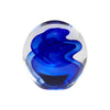 Brevpresser Blå Glas ø9cm - Hübsch - Pyntegenstande -160602 - ByNordico (4613101912177)