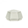 Dåse m/Låg Hvid Keramik ø16xh11cm - Hübsch - Krukker -250205 - ByNordico (4414238982257)