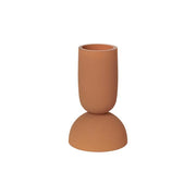 Dual Small Vase Okkerfarvet Glas - Kristina Dam Studio - Vaser -112400500 - ByNordico (4668888285297)