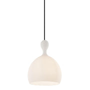 Dueodde Pendel Loftlampe Hvid Opalglas Ø24cm - Halo Design - Loftlamper -739820 - ByNordico (4635454963825)
