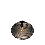 Handmade Pendel Loftlampe Grå Glas Ø38cm - Halo Design - Loftlamper -738984 - ByNordico (4635472429169)