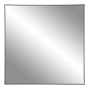 House Nordic - Jersey Spejl Sort Stålramme 60x60cm - Vægspejle -4001410 - ByNordico