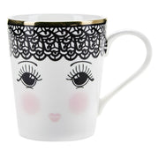 Lace Kaffekrus Hvid Porcelæn ø8,5cm - Miss Étoile - Kopper og Krus -4970729 - ByNordico (6550602514545)