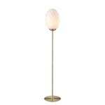 Halo Design - Twist Egg Gulvlampe Hvid Opalglas H145cm