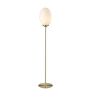 Twist Egg Gulvlampe Hvid Opalglas H145cm - Halo Design - Gulvlamper -739493 - ByNordico (4635421245553)