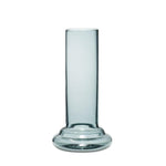 Hübsch - Vase Blå Glas Ø11cm