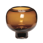 Hübsch - Vase Ravgul Glas ø16xh16cm