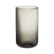 Vase Røget Grå Glas Ø12cm - Hübsch - Vaser -480801 - ByNordico (4556231868529)