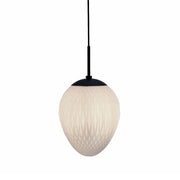 Woods Pendel Loftlampe Hvid Opalglas Ø25cm - Halo Design - Loftlamper -738731 - ByNordico (4634992443505)